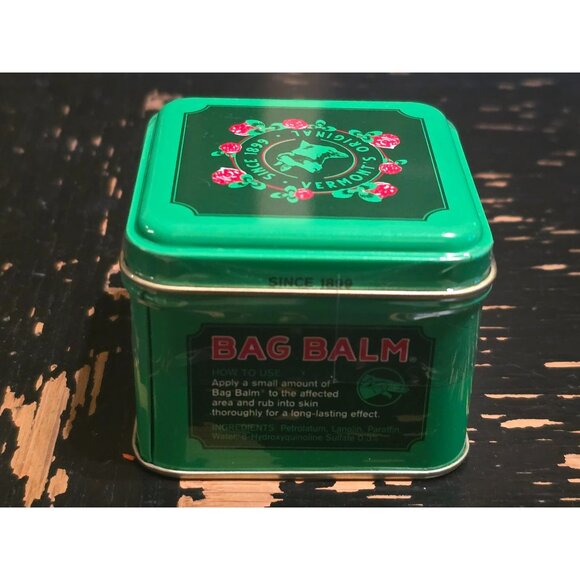 Bag Balm Skin Moisturizer Tin 4 Oz Original Vermonts Original Dry Skin Relief - Picture 2 of 2